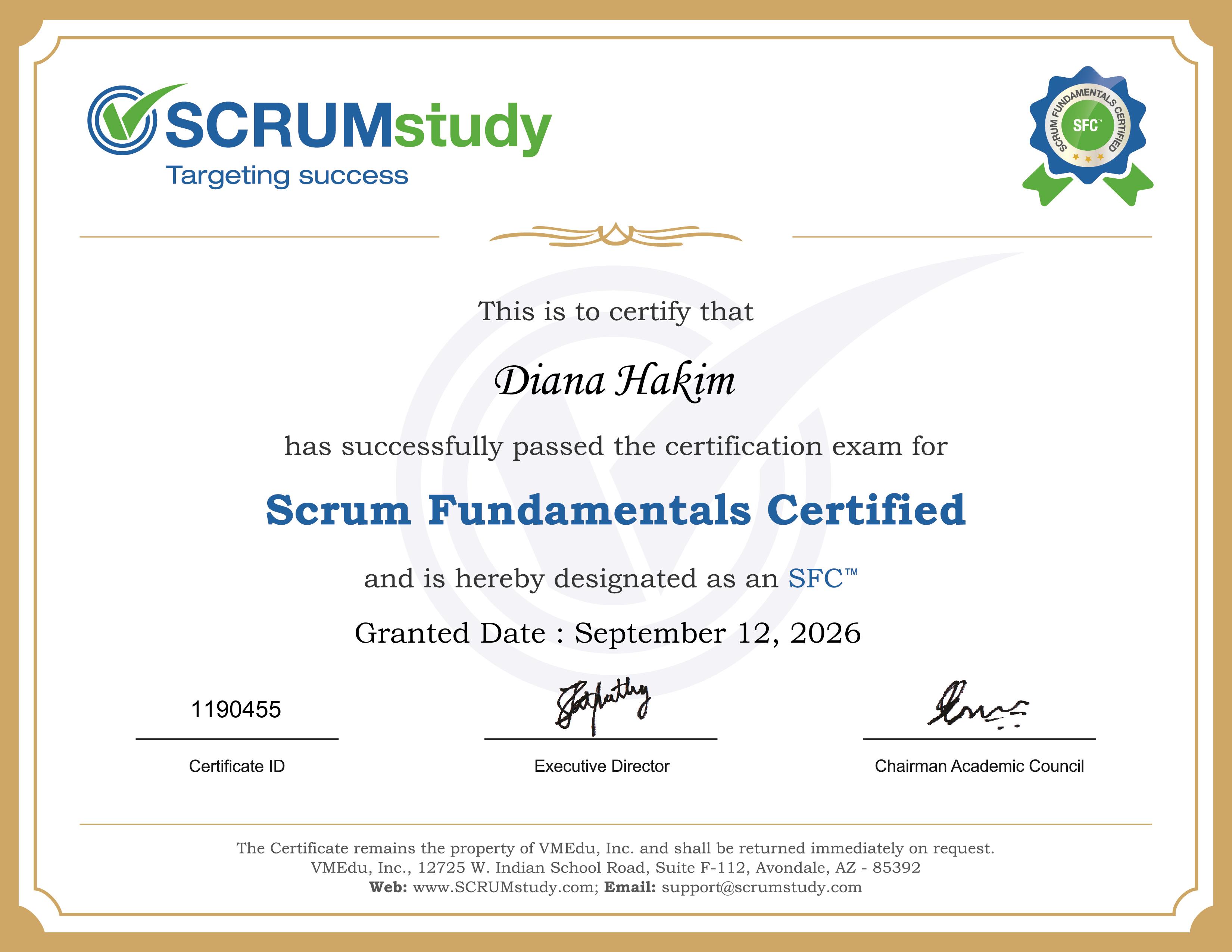 Scrum Fundamentals
